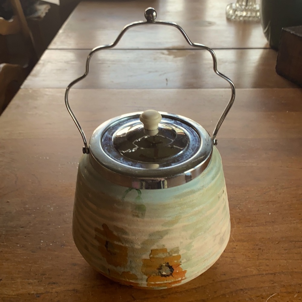 VTG Bradley Brentleigh Ware England biscuit jar